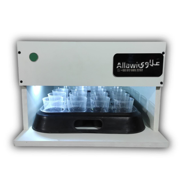 شربت ریز علاوی برند رنانو رنگ سفید(20 لیوانه)