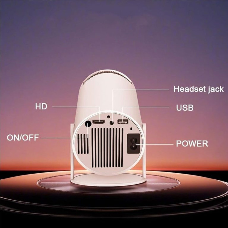 ویدئو پروژکتور پرتابل مدل HY300 کیفیت QHD