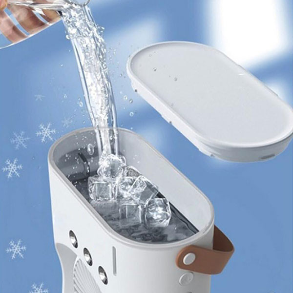پنکه رو میزی مه پاش دوقلو مدل Doubl Spray Fan