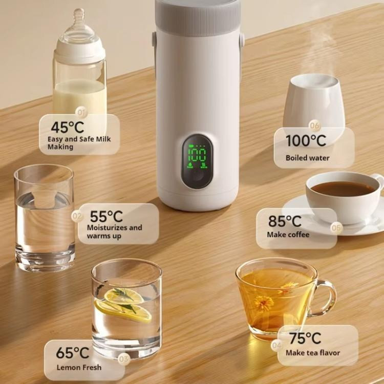 کتری برقی دیجیتال شارژی و قابلحمل مدل Rechargeable Kettle RK-3