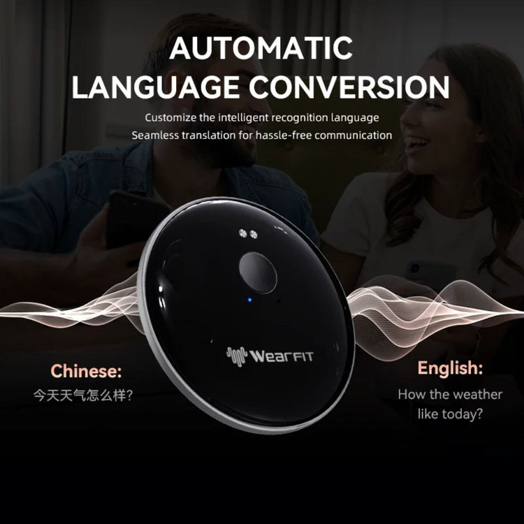 مترجم هوشمند مگنتی برند ویرفیت WEARFIT مدل 102 AI