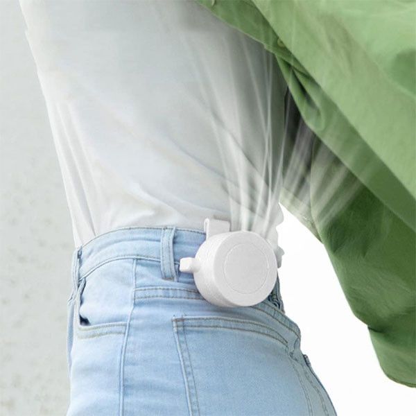 پنکه شارژی گیره ای با چرخش 360 درجه